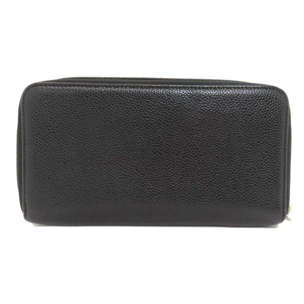 CHANEL Authentic Black Logo Wallet - Picture 2 of 11